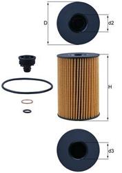 Mahle Original Oil Filters OX 353/7D