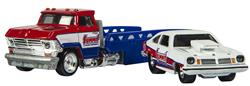 1:64 Scale HOT WHEELS® Summit Racing Equipment® 1974 Chevrolet Vega Pro Stock/Hauler Diecast Model GRK63
