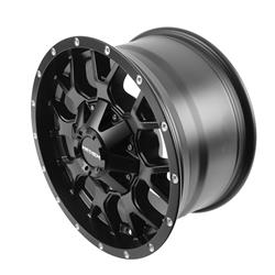 Mayhem Warrior 8015 Series Matte Black Wheels 17x9