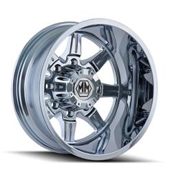 Mayhem Monstir 8101 Series Chrome Dually Wheels 17x6.5