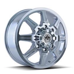 Mayhem Monstir 8101 Series Chrome Dually Wheels 17x6.5