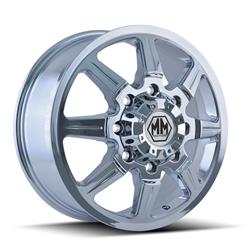 Mayhem Monstir 8101 Series Chrome Dually Wheels 20x8.25
