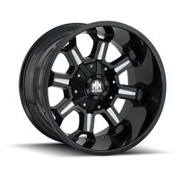 Mayhem Wheels 8105-8976M Mayhem Combat 8105 Series Gloss Black