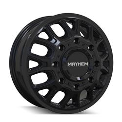 Mayhem Cogent 8107 Dually Gloss Black Wheels 17x6.5