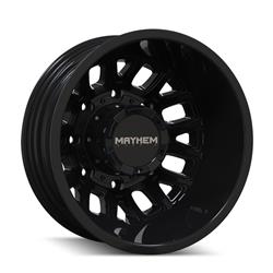 Mayhem Cogent 8107 Dually Gloss Black Wheels 17x6.5