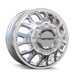 Mayhem Cogent 8107 Dually Polished Aluminum Wheels 17x6.5