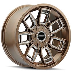 Mayhem Ordinance 8118 Matte Bronze Wheels with Milled Accents 20x9