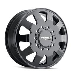 Mayhem Challenger Dually 8181 Gloss Black Wheels