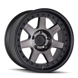 Mayhem Prodigy 8300 Series Matte Black Wheels with Dark Tint Face 20x9