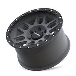 Mayhem Delta 8304 Matte Gunmetal Wheels with Matte Black Rings