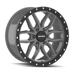 Mayhem Vector 8310 Series Matte Gunmetal Wheels with Black Lip 20x9