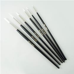 Mack Brush Company Synthetic White Taklon Rigger Brushes 258-1