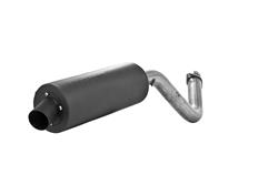 MBRP Sport Series Slip-On 304 Stainless Steel  Inch Muffler AT-6704SP