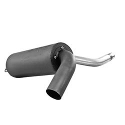 MBRP Sport Series Slip-On 304 Stainless Steel  Inch Muffler AT-8108P