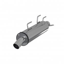 MBRP Performance 5 in. Slip-On 304 Stainless Steel 4 Inch Muffler AT-9527PT