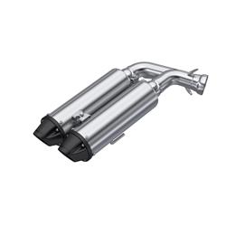 MBRP Performance Exhaust - Mufflers for 2020-2024 SCRAMBLER 1000 XP S, SPORTSMAN 1000 XP S, 2022 SCRAMBLER 1000 XP S LE - AT-9534PT