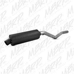 MBRP Performance Exhaust - Mufflers for 1998-2004 TRX450FM FOURTRAX FOREMAN S, TRX450FE FOURTRAX FOREMAN ES, 1995-2003 TRX400FW FOREMAN 4X4 - AT-6105SP
