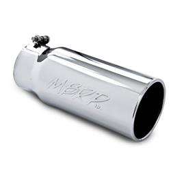MBRP  Round, Polished 4 Inch Exhaust Tip T5050