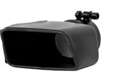 MBRP  Rectangular, Black 3 Inch Exhaust Tip T5120BLK