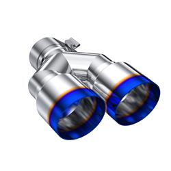 MBRP Pro Series Burnt End  Round, Burnt 2.50 Inch Exhaust Tip T5171BE