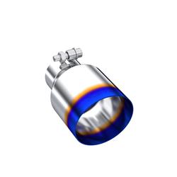 MBRP Pro Series Burnt End  Round, Burnt 2.50 Inch Exhaust Tip T5176BE