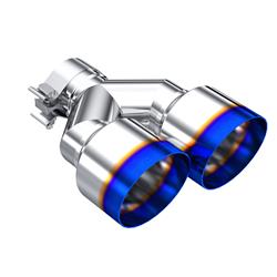 MBRP Pro Series Burnt End  Round, Burnt 2.50 Inch Exhaust Tip T5178BE