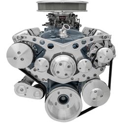 March Performance Pontiac V-8 Serpentine Conversion Kits 13160