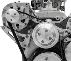 March Performance Custom Series Billet Aluminum Alternator Brackets 20125-09