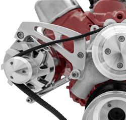 March Performance Deluxe Series Billet Aluminum Alternator Brackets 20127