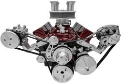 March Performance Small Block Chevy Ultra Serpentine Conversion Kits 20427
