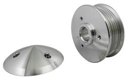 March Performance Billet Aluminum Serpentine Alternator Pulleys 206