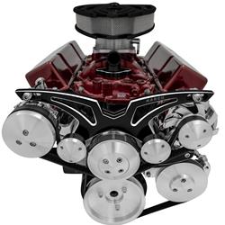 March Performance Style Track Serpentine Systems for 1969-1982 CORVETTE - 21135-07