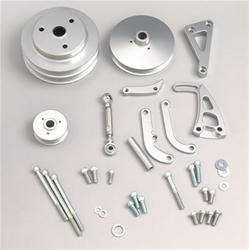 March Performance Electric Water Pump Serpentine Pulley Kits