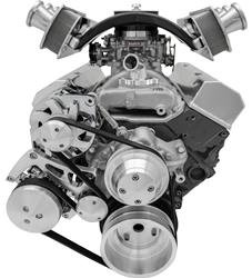 March Performance Ultra Series Chevy Small Block Serpentine Kits 22045