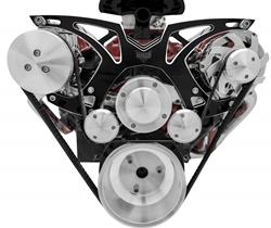 March Performance Electric Water Pump Serpentine Pulley Kits 23110-07