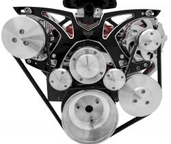 March Performance Electric Water Pump Serpentine Pulley Kits 23115-07