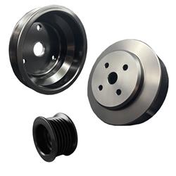 March Performance 1988-91 Corvette Serpentine Pulley Kits for 1988-1991 CORVETTE - 4425-08