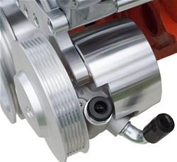 March Performance Remote Power Steering Billet Housing Covers 480-06