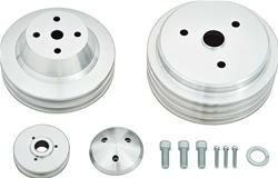 March Performance Chevy V-Belt Pulley Kits 6190