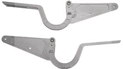 March Performance Billet Trunk Hinges for 1962 IMPALA - TH62I