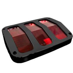 March Performance Ultra Series Taillight Bezels for 1964-1966 MUSTANG - TLB-66MUS-08