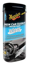 Meguiar's New Car Scent Protectant Wipes G4200