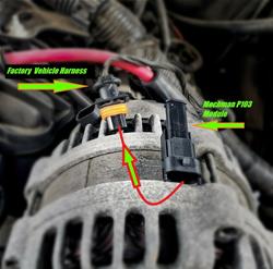 MechMan Indicator Light Module Connectors