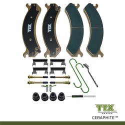 Mevotech TTX Ceraphite Brake Pads TXBCP0784
