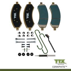 Mevotech TTX Ceraphite Brake Pads TXBCP1084