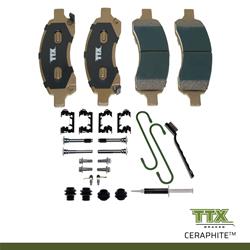 Mevotech TTX Ceraphite Brake Pads TXBCP1169
