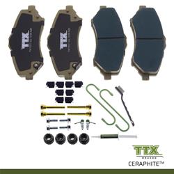 Mevotech TTX Ceraphite Brake Pads TXBCP1273