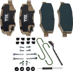 Mevotech TTX Ceraphite Brake Pads for 2007-2017 WRANGLER, 2018 WRANGLER JK - TXBCP1274