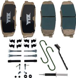 Mevotech TTX Ceraphite Brake Pads for 2007-2021 TUNDRA - TXBCP1304