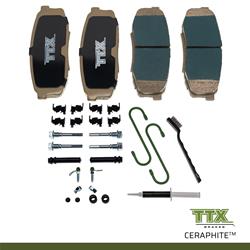 Mevotech TTX Ceraphite Brake Pads TXBCP1304
